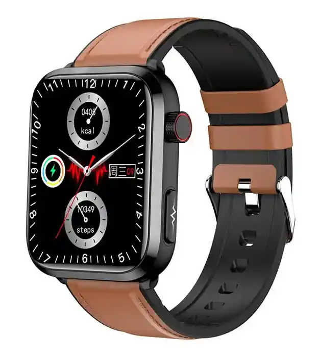 ET210 kožený hnědý Chytré hodinky sportovní - Online prodejní platforma Concept Mango