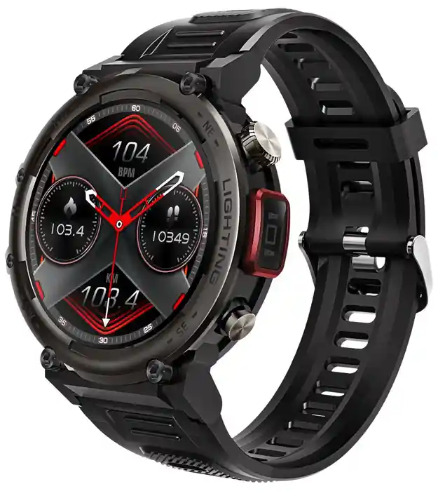 S100 chytrý hodinky Outdoor Sports Fitness Tracker černý - Online prodejní platforma Concept Mango