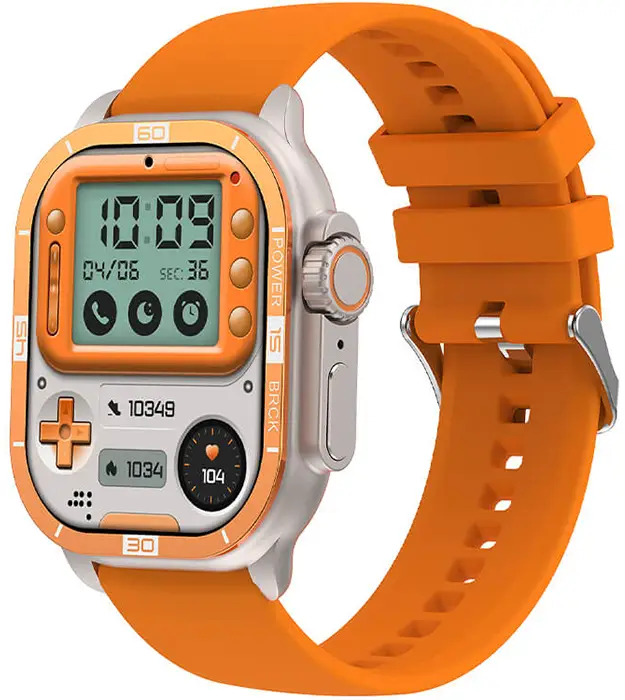VS36 PRO ChronoBase sportovní pánský chytrý hodinky oranžový - Online prodejní platforma Concept Mango